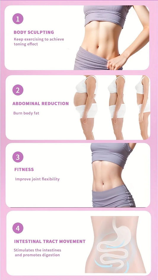 Smart weight loss hoola hoop belt, fitness equipment for home workouts, easy to use and assemble.